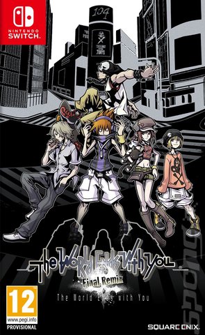 The World Ends With You - Switch Cover & Box Art