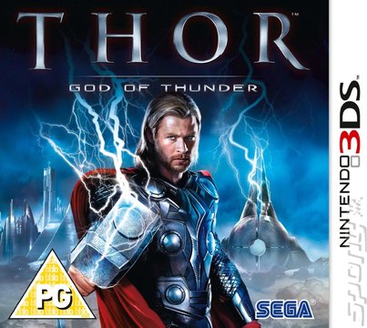 Thor: God of Thunder - 3DS/2DS Cover & Box Art