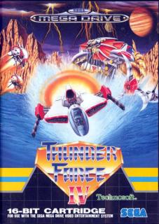 Thunder Force 4 - Sega Megadrive Cover & Box Art