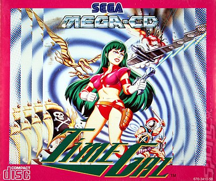 Time Gal - Sega MegaCD Cover & Box Art