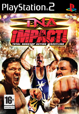 TNA iMPACT! Total Nonstop Action Wrestling - PS2 Cover & Box Art