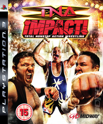 TNA iMPACT! Total Nonstop Action Wrestling - PS3 Cover & Box Art