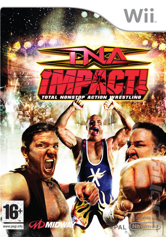 TNA iMPACT! Total Nonstop Action Wrestling - Wii Cover & Box Art