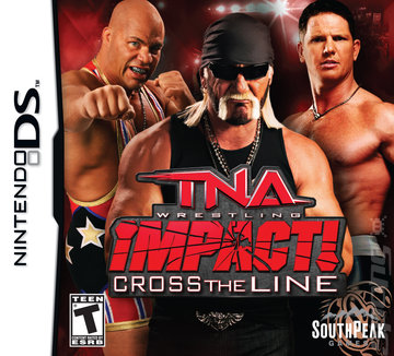 TNA Impact  Cross The Line - DS/DSi Cover & Box Art