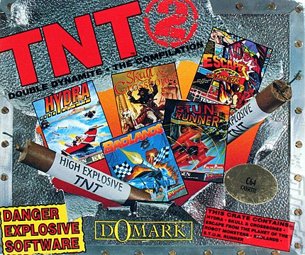 TNT 2: Double Dynamite: The Compilation - C64 Cover & Box Art
