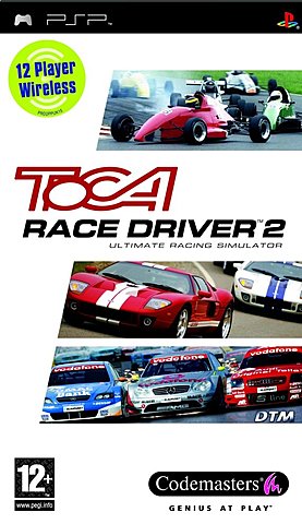 TOCA Race Driver 2 - PSP Cover & Box Art