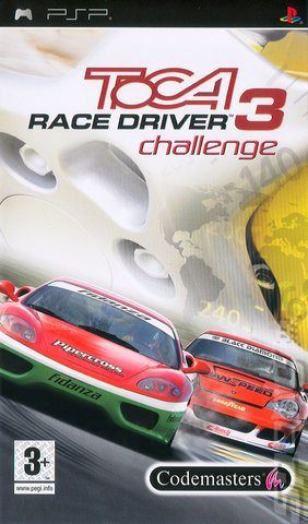 TOCA Race Driver 3 Challenge - PSP Cover & Box Art