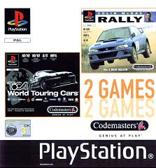 Toca World Touring Cars and Colin McRae Rally - PlayStation Cover & Box Art
