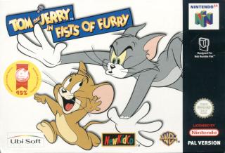 Tom and Jerry in Fists of Furry - N64 Cover & Box Art
