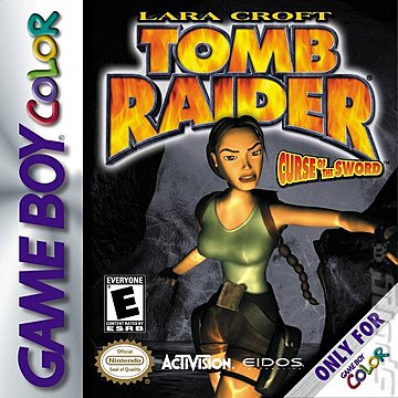Tomb Raider: Curse Of The Sword - Game Boy Color Cover & Box Art
