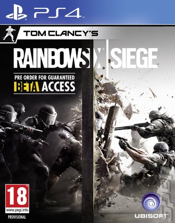 Tom Clancy�s Rainbow Six: Siege - PS4 Cover & Box Art