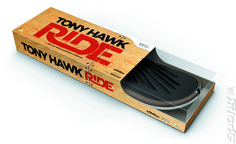 Tony Hawk Ride - Wii Cover & Box Art