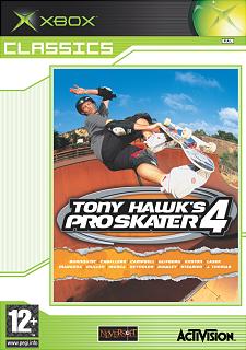 Tony Hawk's Pro Skater 4 - Xbox Cover & Box Art