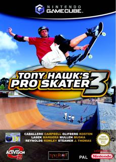 Tony Hawk's Pro Skater 3 - GameCube Cover & Box Art