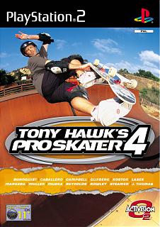 Tony Hawk's Pro Skater 4 - PS2 Cover & Box Art