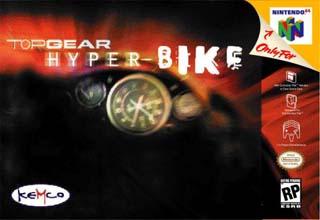 Top Gear Hyper Bike - N64 Cover & Box Art