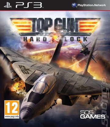 Top Gun: Hard Lock - PS3 Cover & Box Art
