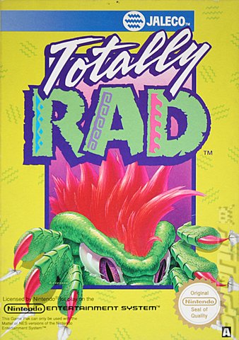 Totally Rad - NES Cover & Box Art