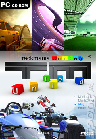 Trackmania United - PC Cover & Box Art
