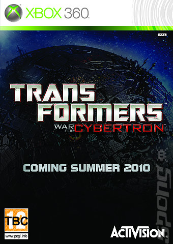 Transformers: War For Cybertron - Xbox 360 Cover & Box Art