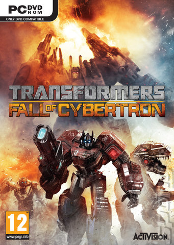 Transformers: Fall of Cybertron - PC Cover & Box Art