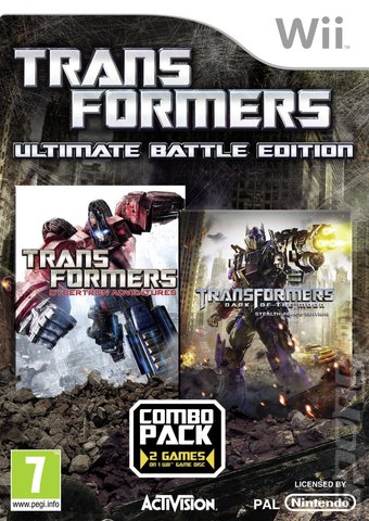 Transformers Ultimate Battle Edition  - Wii Cover & Box Art