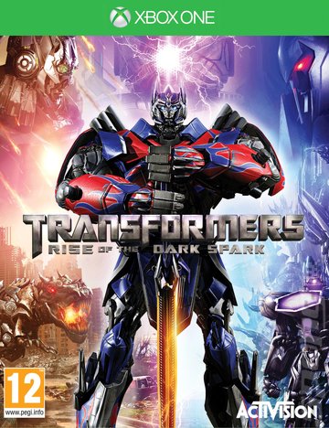 Transformers: Rise of the Dark Spark - Xbox One Cover & Box Art