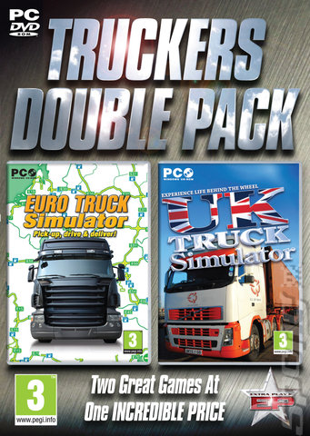 Truckers Double Pack: Euro Truck & UK Truck Simulator - PC Cover & Box Art