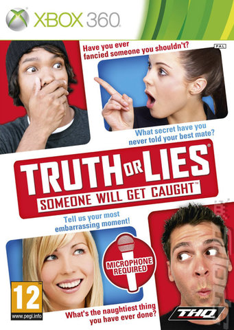 Truth or Lies: Someone Will Get Caught - Xbox 360 Cover & Box Art