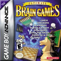 Ultimate Brain Games - GBA Cover & Box Art