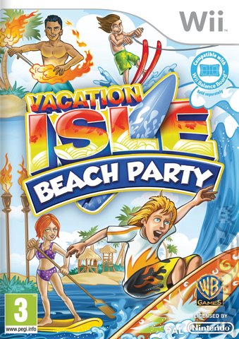 Vacation Isle: Beach Party - Wii Cover & Box Art