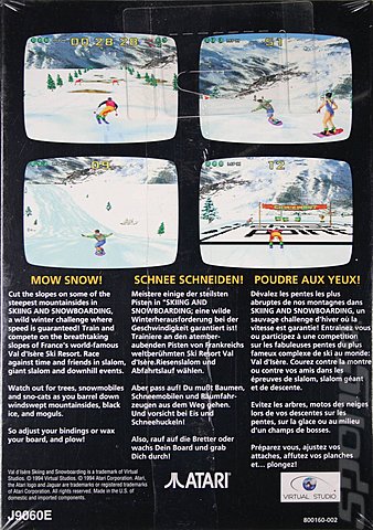 Val D'Isere Skiing and Snowboarding - Jaguar Cover & Box Art