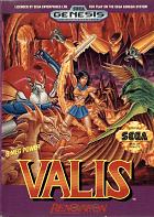 Valis - Sega Megadrive Cover & Box Art