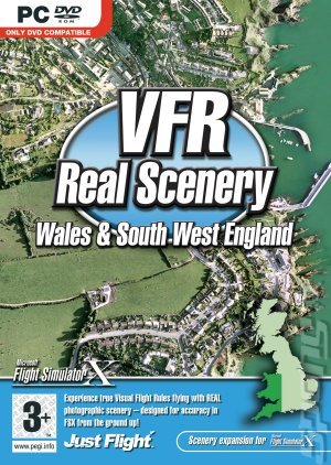 VFR Real Scenery: Wales & South West England - PC Cover & Box Art
