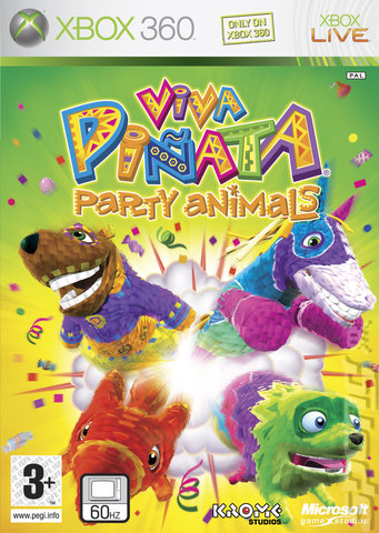 Viva Pi�ata: Party Animals - Xbox 360 Cover & Box Art