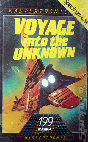 Voyage into the Unknown - Spectrum 48K Cover & Box Art