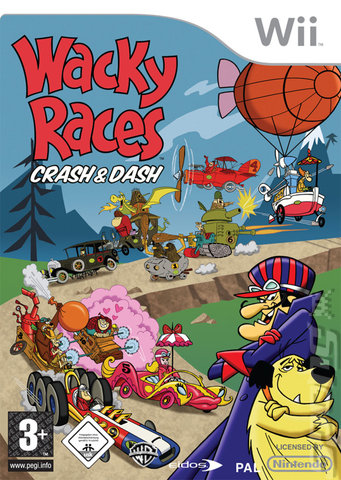 Wacky Races: Crash & Dash - Wii Cover & Box Art