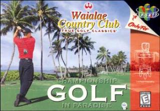 Waialae Country Club Golf Classics: Championship Golf in Paradise - N64 Cover & Box Art