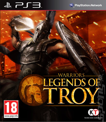 Warriors: Legends of Troy - PS3 Cover & Box Art