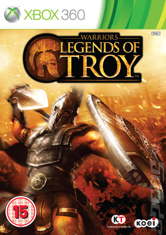 Warriors: Legends of Troy - Xbox 360 Cover & Box Art