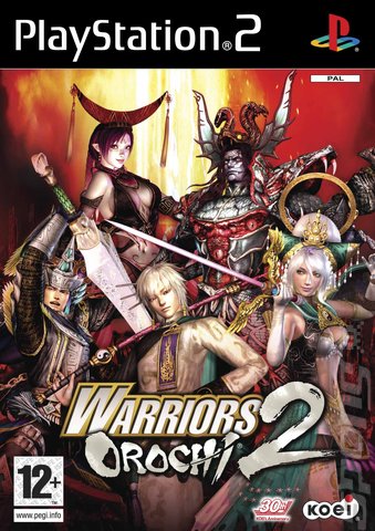 Warriors Orochi 2 - PS2 Cover & Box Art