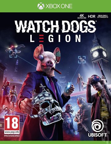 Watch Dogs Legion - PS4 Cover & Box Art