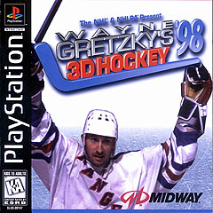 Wayne Gretzky's 3D Hockey '98 - PlayStation Cover & Box Art