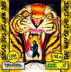 Way of the Tiger, The - C64 Cover & Box Art