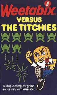 Weetabix Vs The Titchies - Spectrum 48K Cover & Box Art