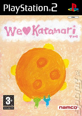 We ♥ Katamari - PS2 Cover & Box Art