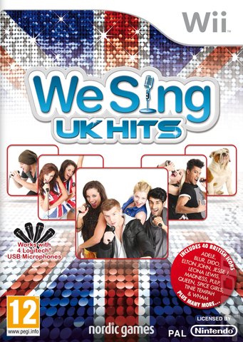 We Sing: UK Hits - Wii Cover & Box Art