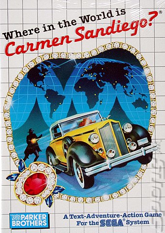 Where in the World is Carmen Sandiego? - Sega Master System Cover & Box Art