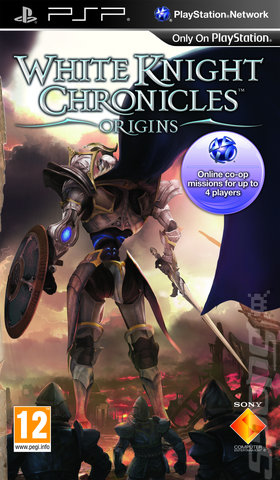White Knight Chronicles: Origins - PSP Cover & Box Art