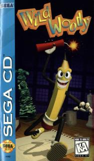 Wild Woody - Sega MegaCD Cover & Box Art